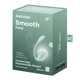 Смарт-виброяйцо Satisfyer Smooth Petal Connect App Mint - 6