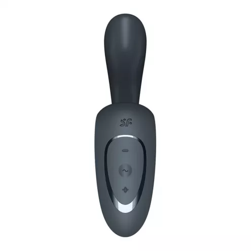 Вагинально-клиторальный вибратор Satisfyer G for Goddess 1 Dark Grey