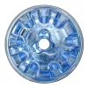 Мастурбатор Fleshlight Quickshot Turbo Blue Ice, компактний, відмінно для пар та мінету