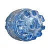 Мастурбатор Fleshlight Quickshot Turbo Blue Ice, компактний, відмінно для пар та мінету