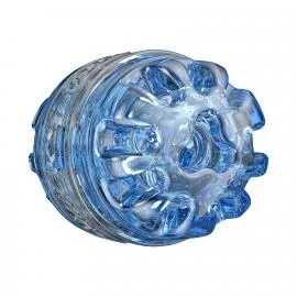 Мастурбатор Fleshlight Quickshot Turbo Blue Ice, компактный, отлично для пар и минета - 5