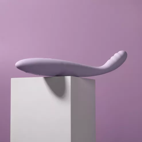 Тонкий смарт-вібратор для точки G Svakom Cici 2 Lilac, підігрів до 38 °C
