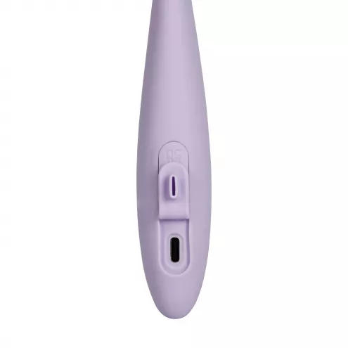 Тонкий смарт-вібратор для точки G Svakom Cici 2 Lilac, підігрів до 38 °C