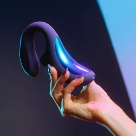 Клиторально-вагинальный звуковой стимулятор LELO Enigma WAVE Cyber Purple - 7