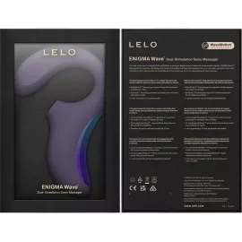 Клиторально-вагинальный звуковой стимулятор LELO Enigma WAVE Cyber Purple - 4