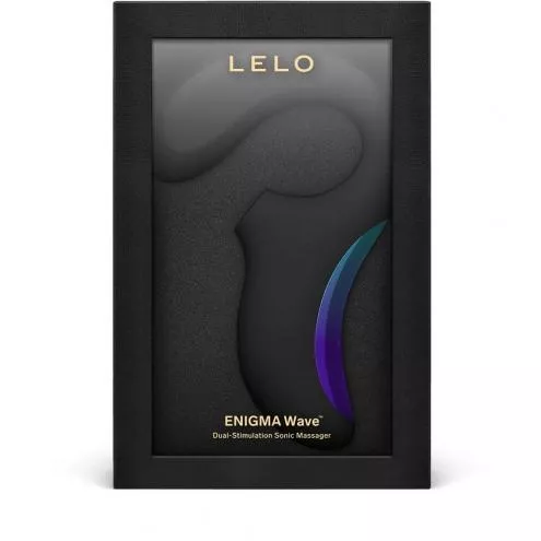 Кліторально-вагінальний звуковий стимулятор LELO Enigma WAVE Black