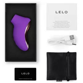 Звуковой стимулятор клитора LELO SONA 2 Travel Purple - 4