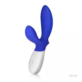 Массажер простаты LELO Loki Wave Federal Blue, 2 мотора, манящее движение + стимуляция промежности - 1