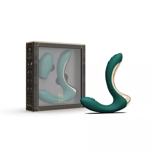 Вибратор Zalo – Talis G-Spot PulseWave Vibrator Turquoise Green