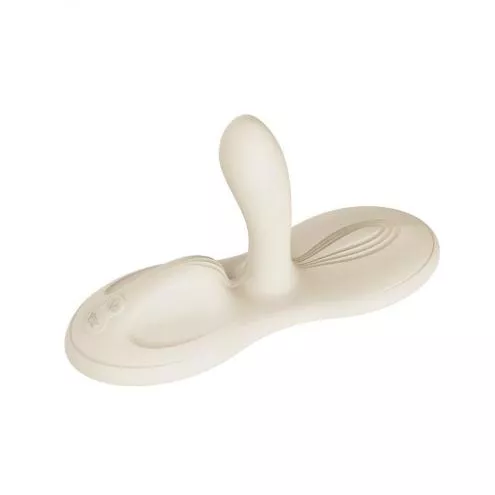 Вібратор Zalo – Flora  Ivory White