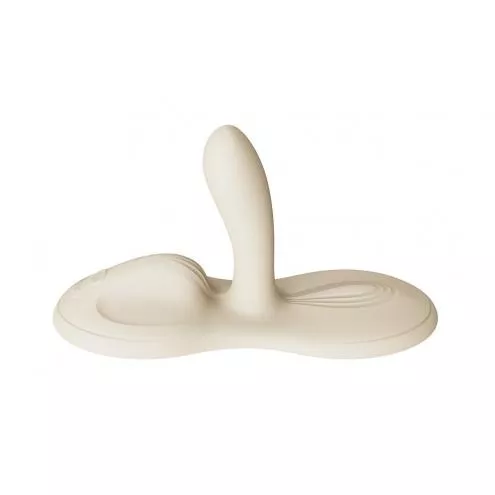 Вібратор Zalo – Flora  Ivory White