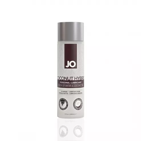 Мастило-крем з кокосовим маслом JO Coconut Hybrid ORIGINAL (240 мл)