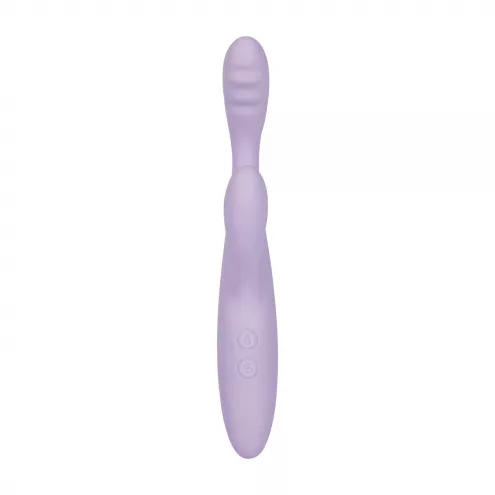 Тонкий кролик-вібратор Svakom Cici 2+ Lilac, керування зі смартфона, підігрів до 38 °C