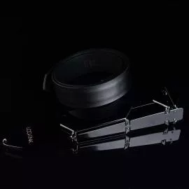 Регульована шльопанка LOCKINK Adjustable Slapper for Impact Play - Black - 7
