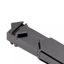 Регульована шльопанка LOCKINK Adjustable Slapper for Impact Play - Black - 4