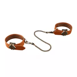 Набор из 8 ремней для связывания LOCKINK 8-Bondage-Straps Restraint Set - Brown - 6