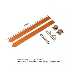 Наручники LOCKINK Wristcuffs/Anklecuffs Brown Set - 8