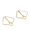 Зажимы для сосков с тяжелой подвеской LOCKINK Nipple Clamps with Heavy Pendant - Golden