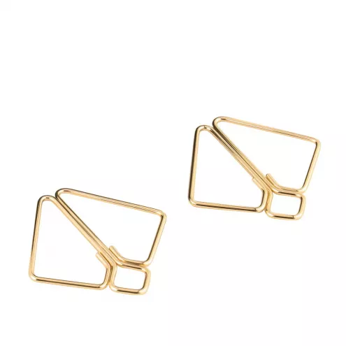 Зажимы для сосков с тяжелой подвеской LOCKINK Nipple Clamps with Heavy Pendant - Golden