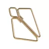 Зажимы для сосков с тяжелой подвеской LOCKINK Nipple Clamps with Heavy Pendant - Golden