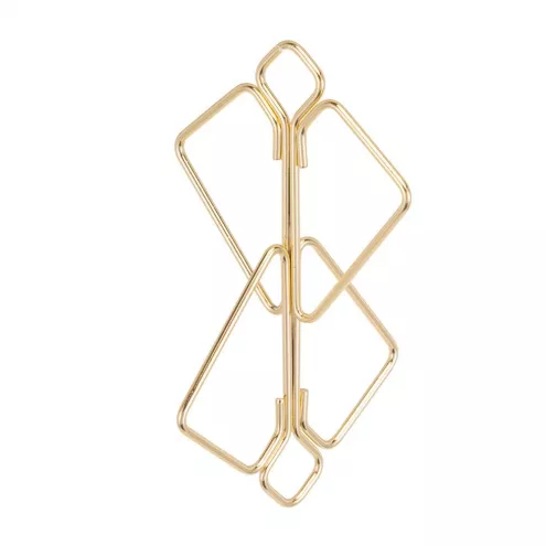 Зажимы для сосков с тяжелой подвеской LOCKINK Nipple Clamps with Heavy Pendant - Golden