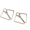 Зажимы для сосков с тяжелой подвеской LOCKINK Nipple Clamps with Heavy Pendant - Golden