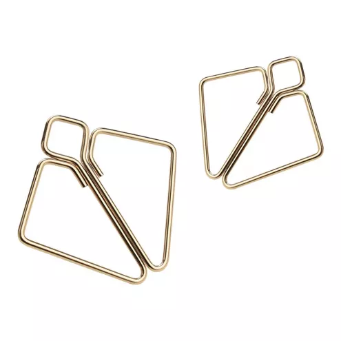 Зажимы для сосков с тяжелой подвеской LOCKINK Nipple Clamps with Heavy Pendant - Golden