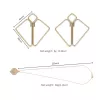 Зажимы для сосков с тяжелой подвеской LOCKINK Nipple Clamps with Heavy Pendant - Golden
