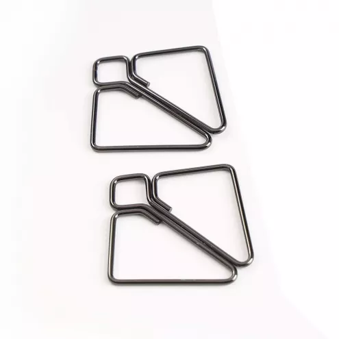 Зажимы для сосков с тяжелой подвеской LOCKINK Nipple Clamps with Heavy Pendant - Grey