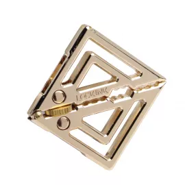 Затискачі для сосків з важкою підвіскою LOCKINK Adjustable Nipple Clamps with Heavy Pendant - Golden - 10