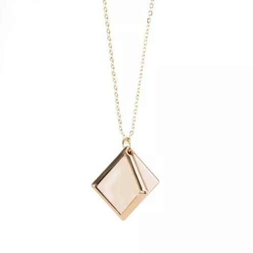Затискачі для сосків з важкою підвіскою LOCKINK Adjustable Nipple Clamps with Heavy Pendant - Golden