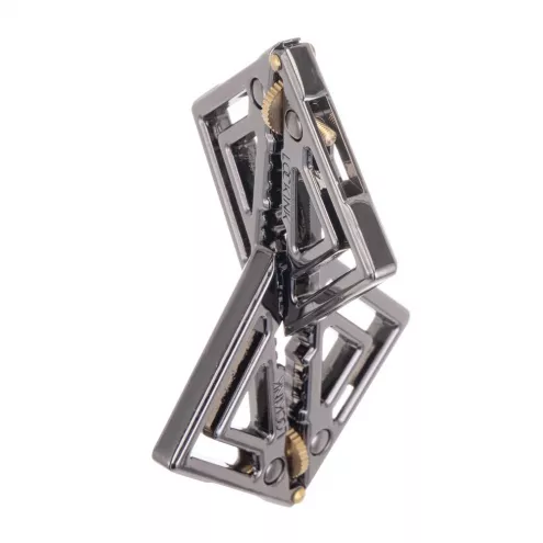 Затискачі для сосків з важкою підвіскою LOCKINK Adjustable Nipple Clamps with Heavy Pendant - Grey