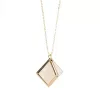 Затискачі для сосків з легкою підвіскою LOCKINK Adjustable Nipple Clamps with Light Pendant - Golden