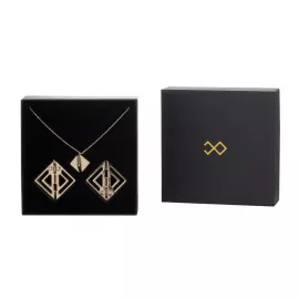 Затискачі для сосків з легкою підвіскою LOCKINK Adjustable Nipple Clamps with Light Pendant - Golden - 6