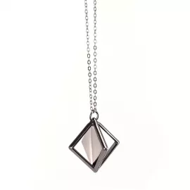 Затискачі для сосків з легкою підвіскою LOCKINK Adjustable Nipple Clamps with Light Pendant - Grey - 5