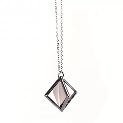 Затискачі для сосків з легкою підвіскою LOCKINK Adjustable Nipple Clamps with Light Pendant - Grey