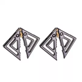 Затискачі для сосків з легкою підвіскою LOCKINK Adjustable Nipple Clamps with Light Pendant - Grey - 6
