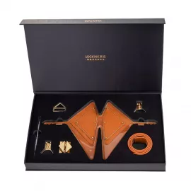 Маска на очі LOCKINK Vixen Blindfold Brown Set - 6
