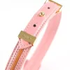 Поводок LOCKINK SEVANDA Love Heart Butterfly Leather Collar Set - Pink