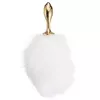 Металева анальна пробка Кролячий хвіст LOCKINK SEVANDA White Bunny-Tail Anal Rose-shape Plug