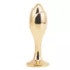 Металева анальна пробка Кролячий хвіст LOCKINK SEVANDA White Bunny-Tail Anal Rose-shape Plug