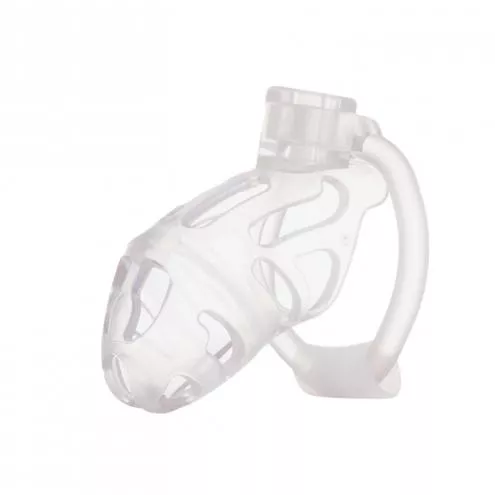 Клітка для пеніса LOCKINK SEVANDA Plastic Penis Chastity Cage - Transparent