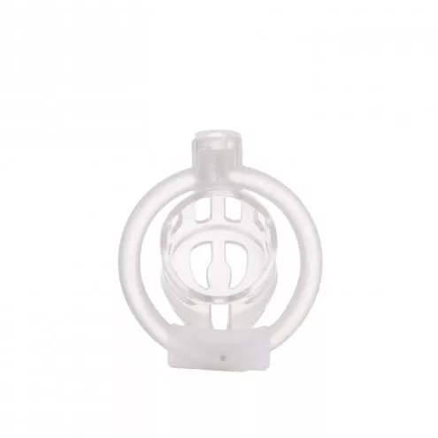 Клітка для пеніса LOCKINK SEVANDA Plastic Penis Chastity Cage - Transparent