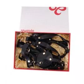Портупея на грудь LOCKINK SEVANDA Queen Chest Harness with Removable Bra - 6