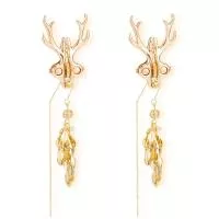 Зажимы для сосков LOCKINK SEVANDA Stag Adjustable Nipple Clamps Set