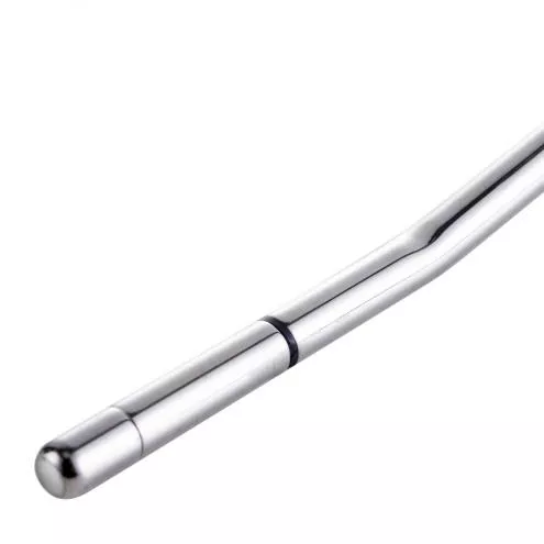 Уретральный зонд LOCKINK SEVANDA Vibrating & E-stim Metal Urethral Sounding - White