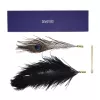 Щекоталка LOCKINK SEVANDA Natural Peacock Flirting Feather Tickler