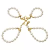 Перлинні наручники та поножі LOCKINK Pearl Handcuffs & Anklecuffs