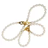 Перлинні наручники та поножі LOCKINK Pearl Handcuffs & Anklecuffs