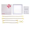 Перлинні наручники та поножі LOCKINK Pearl Handcuffs & Anklecuffs